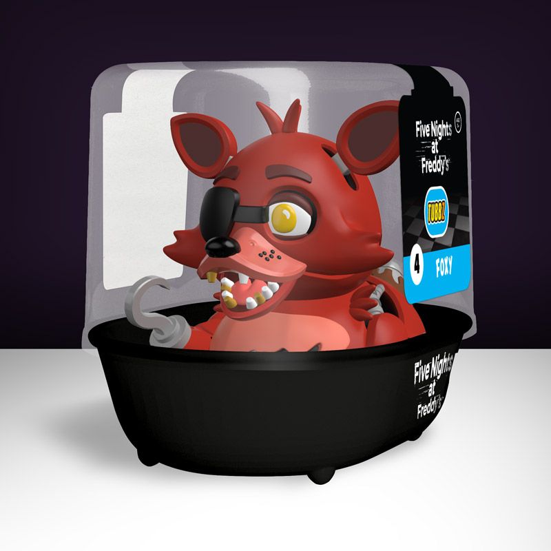 First Edition Five Nights at Freddy's Foxy Cosplaying Duck Tubbz Collectible
