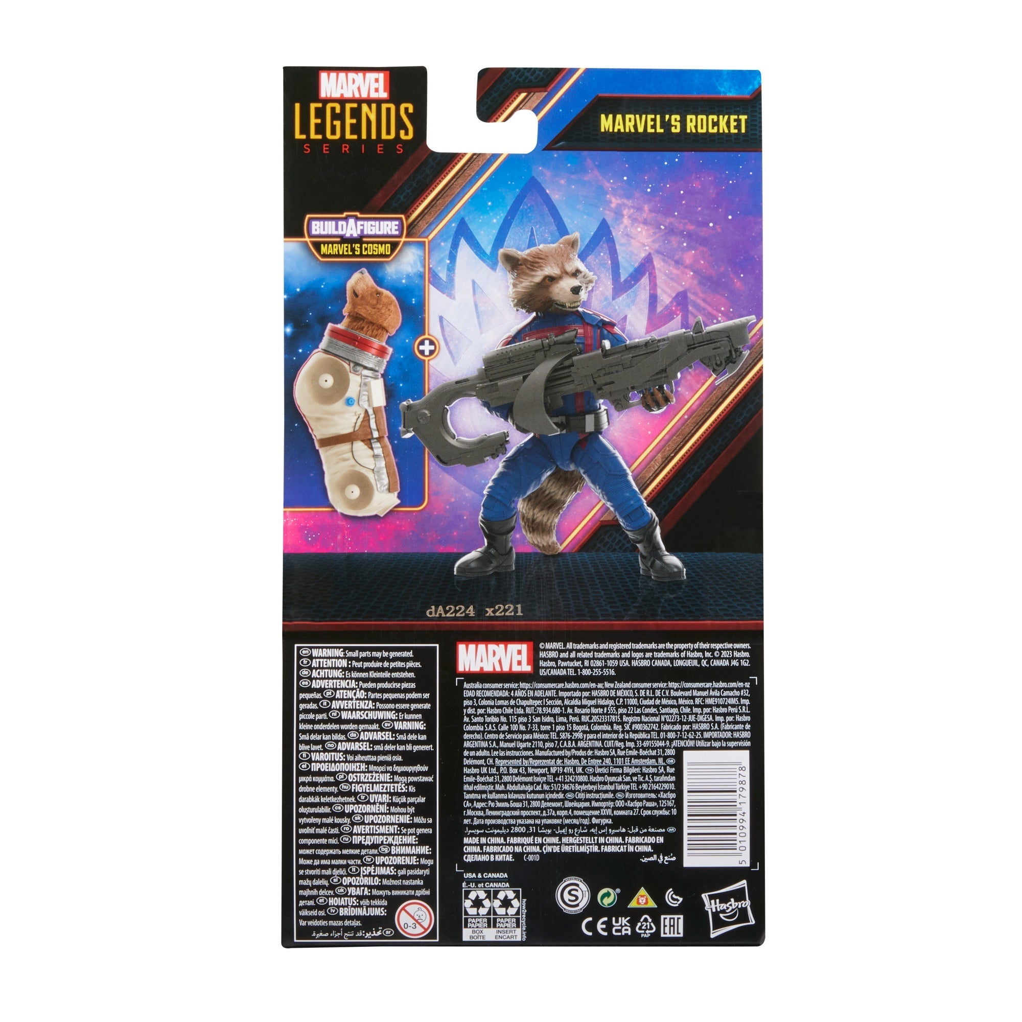 Marvel Legends 6 - inch Guardians of the Galaxy Rocket Raccoon Collectible Action Figure