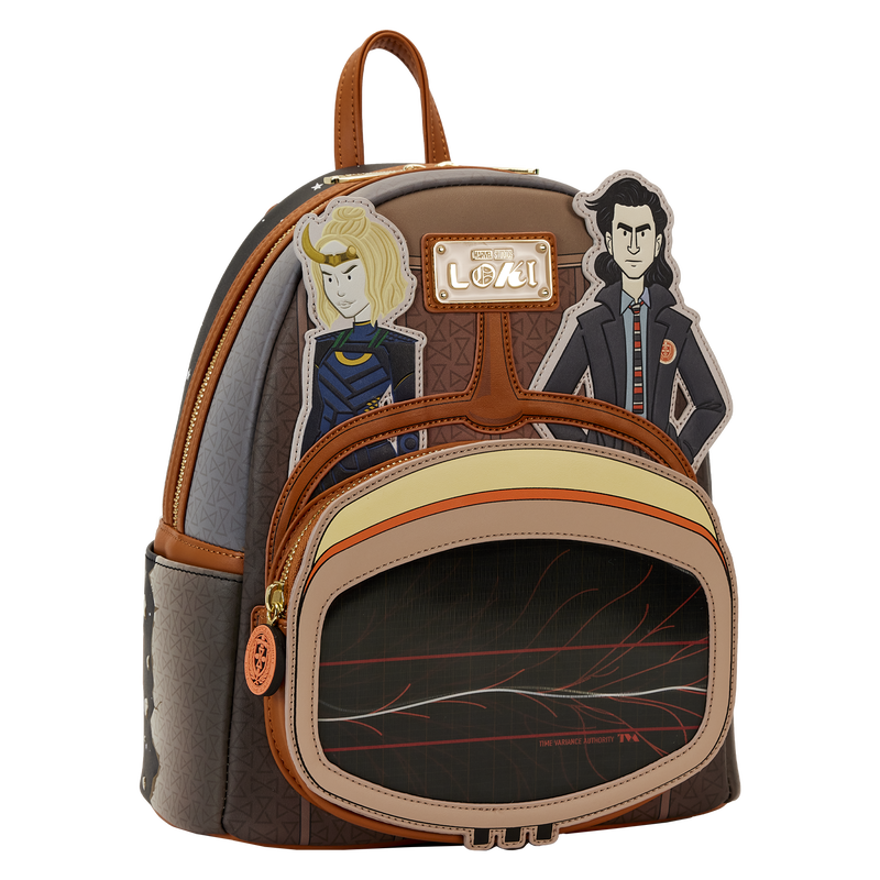 Loungefly Loki TVA Multiverse Shifting Mini Backpack for Fans