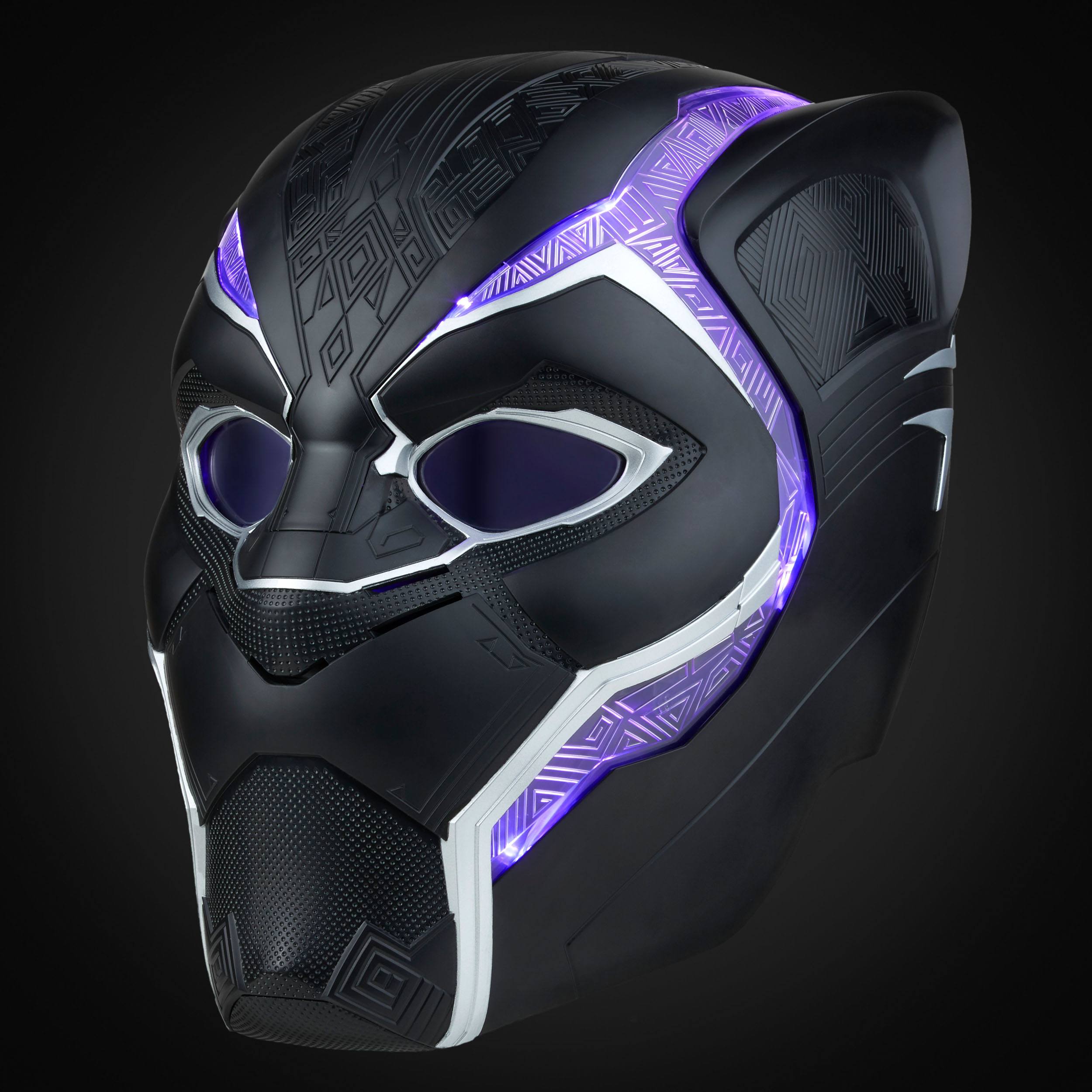Hasbro High - Quality Electronic Role - Play Marvel Legends Series Black Panther Helmet for Collectors and Enthusiasts