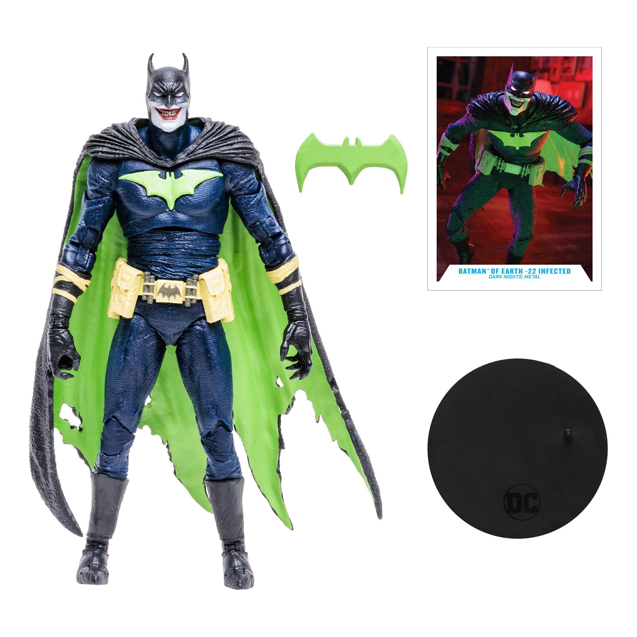 McFarlane DC Multiverse 7 - Inch Action Figure Collectible - Infected Batman of Earth - 22 from Dark Nights: Metal