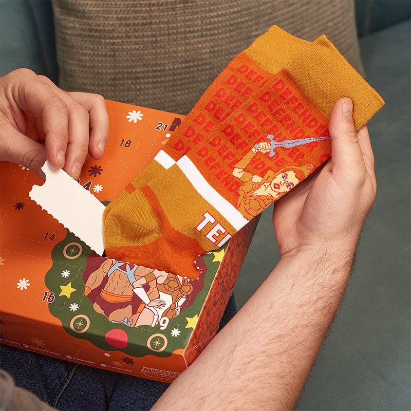 He-Man and the Masters of the Universe 12-Day Socks Advent Calendar - Premium Holiday Gift