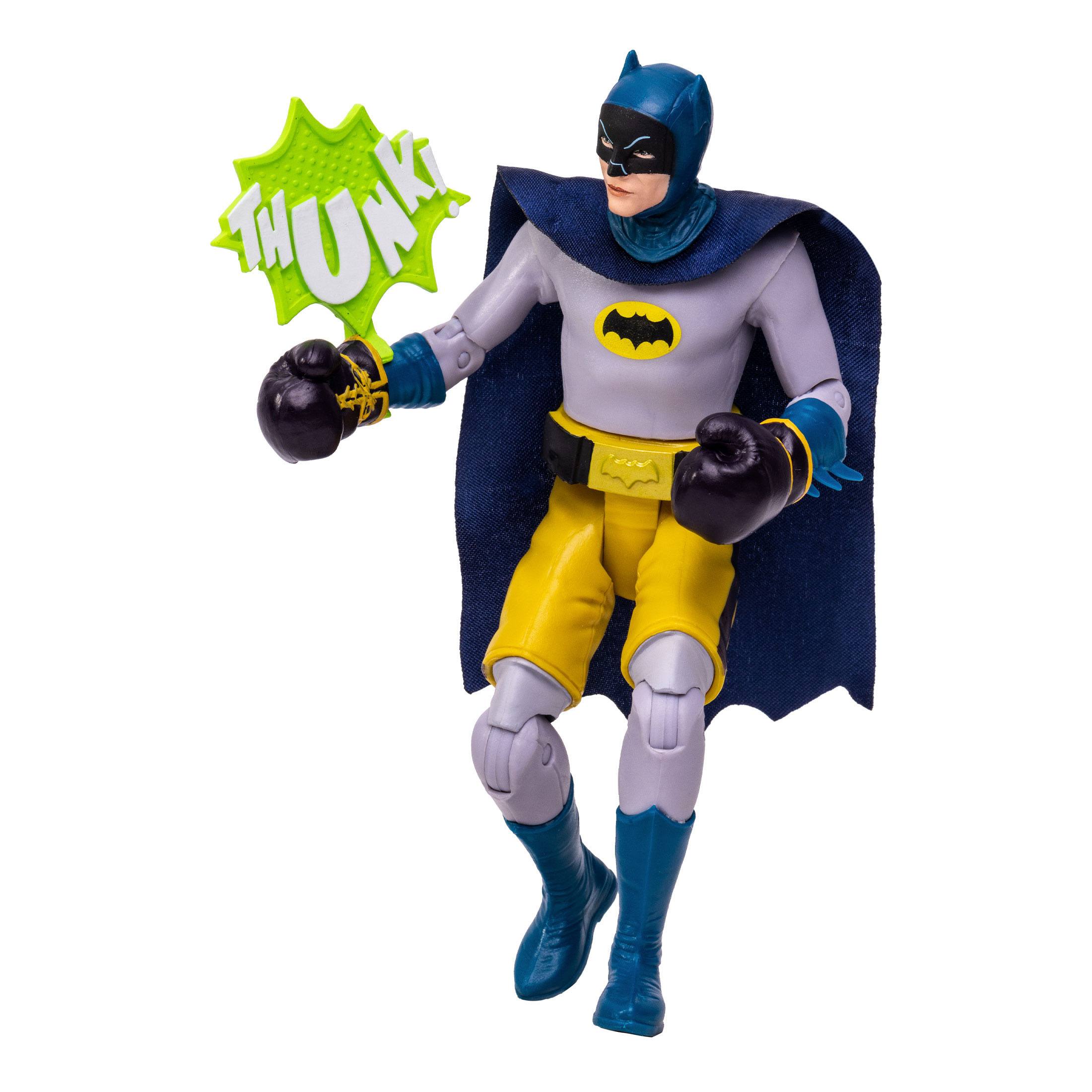 McFarlane DC Retro - 1966 Batman Boxing Action Figure with Articulation