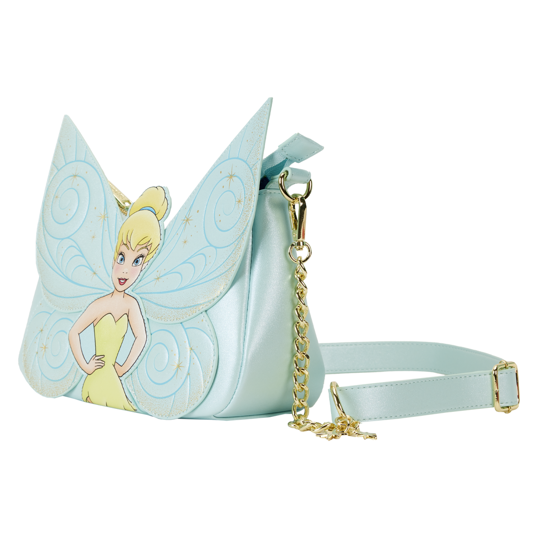 Loungefly Disney Cosplay Tinker Bell Wings Adjustable Crossbody Bag
