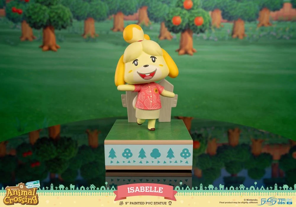 First 4 Figures Collectible PVC Statue of Isabelle from Animal Crossing New Horizons Video Game