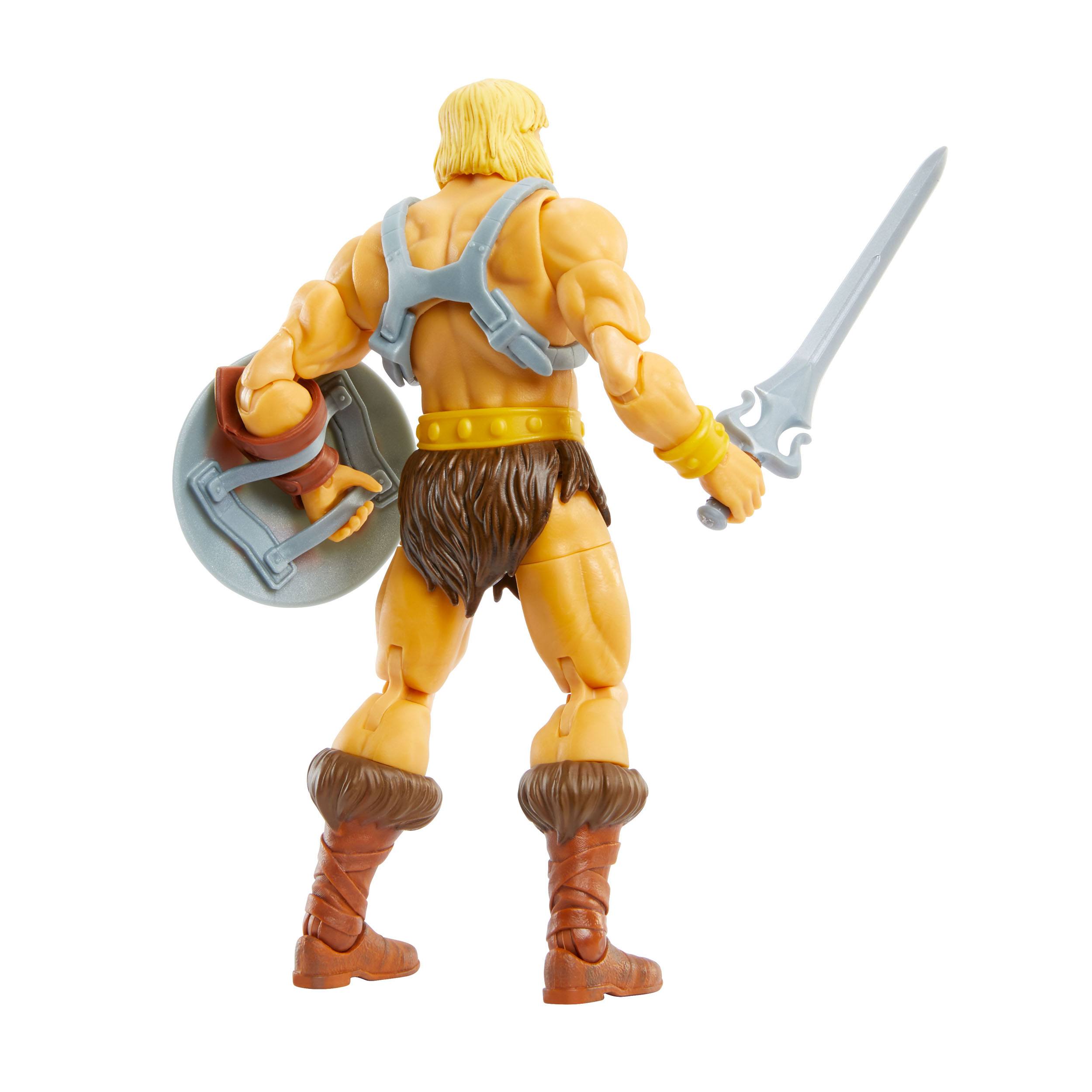 Highly Poseable Masters of the Universe Revelation He - Man Action Figure Set