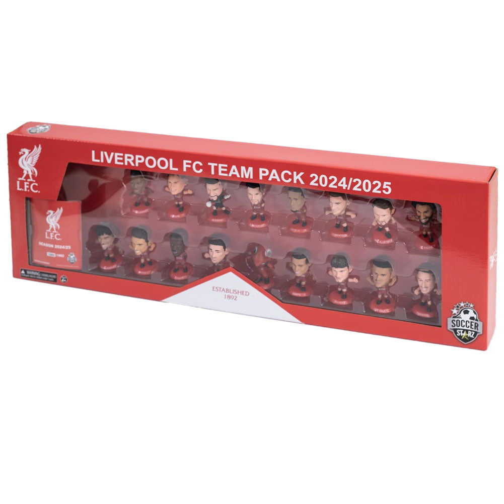 Limited Edition Liverpool FC SoccerStarz Season 24 - 25 Collector Team Figurine Pack