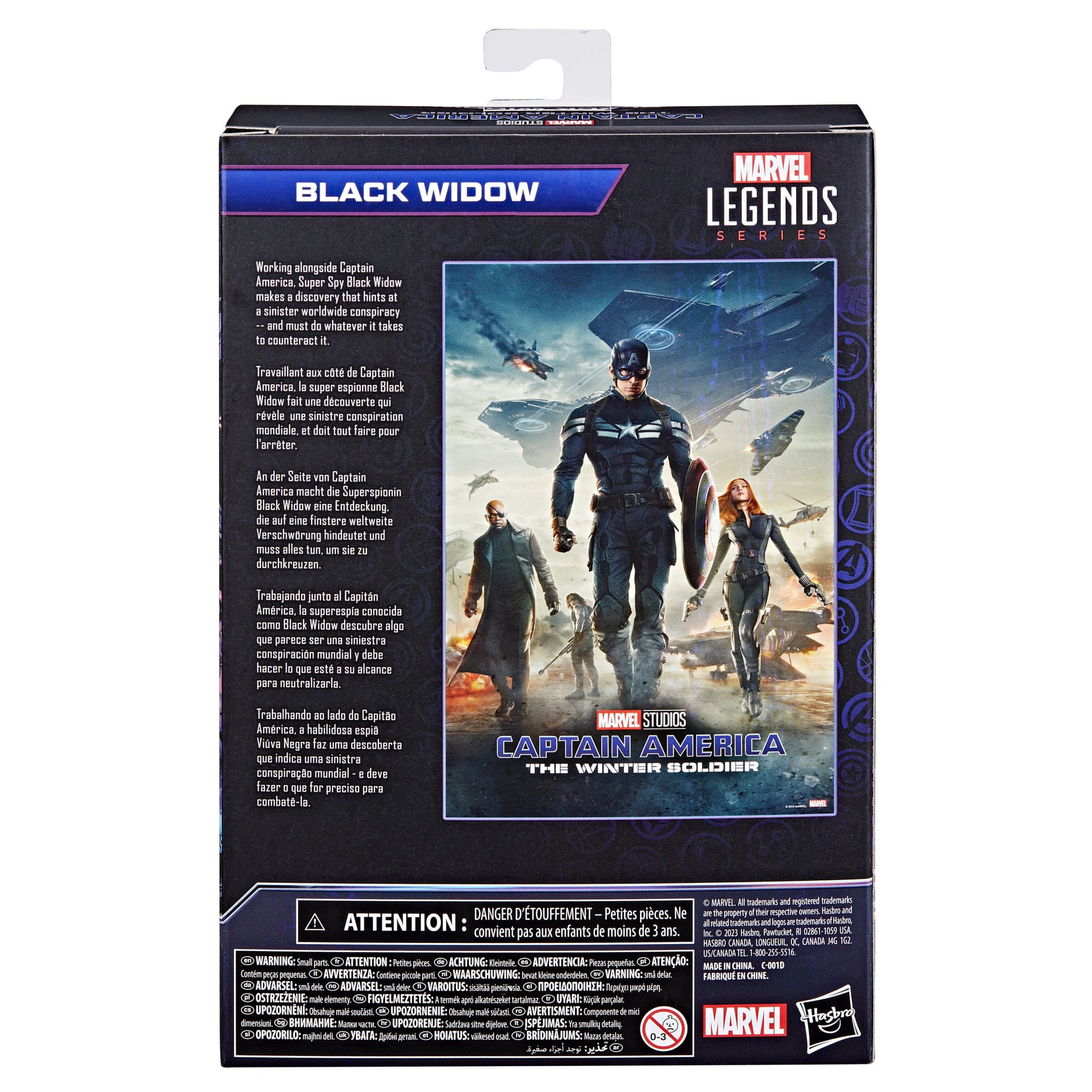 Hasbro Marvel Legends Series Infinity Saga 6-Inch Black Widow Action Figure