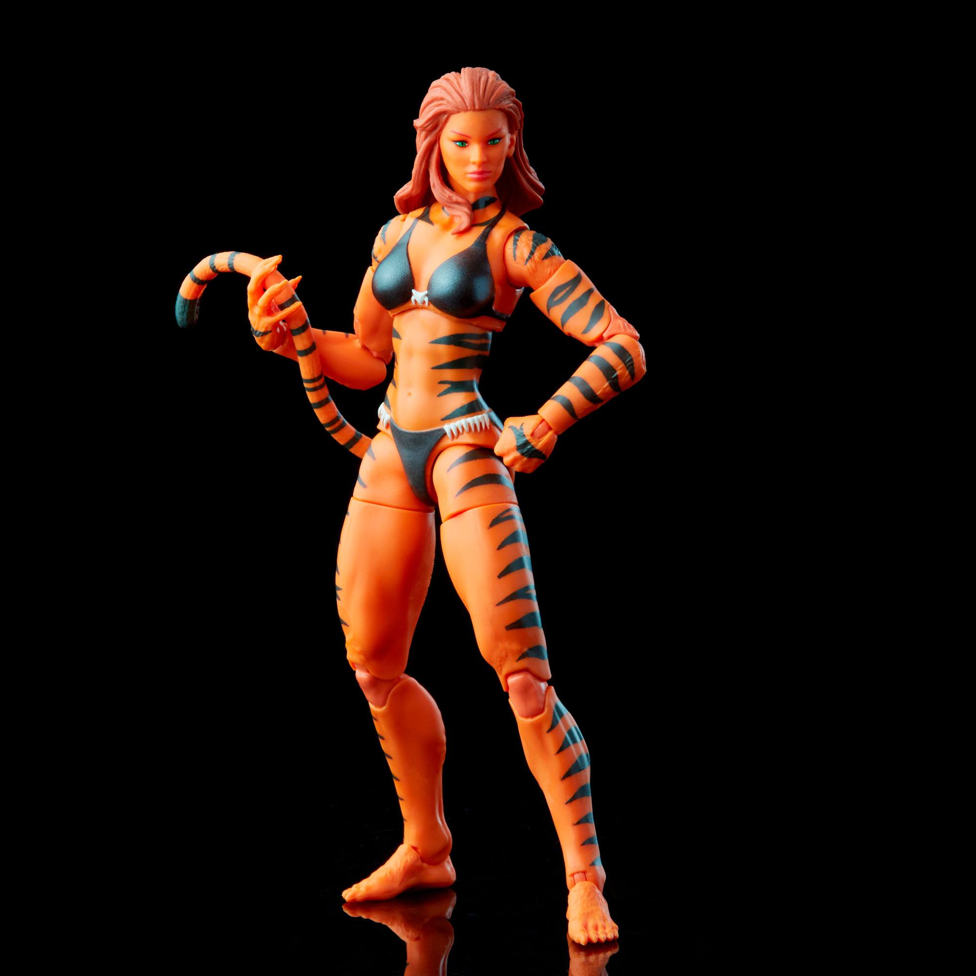 Hasbro 6 - inch Marvel Legends Series Premium Marvel's Tigra Action Figure
