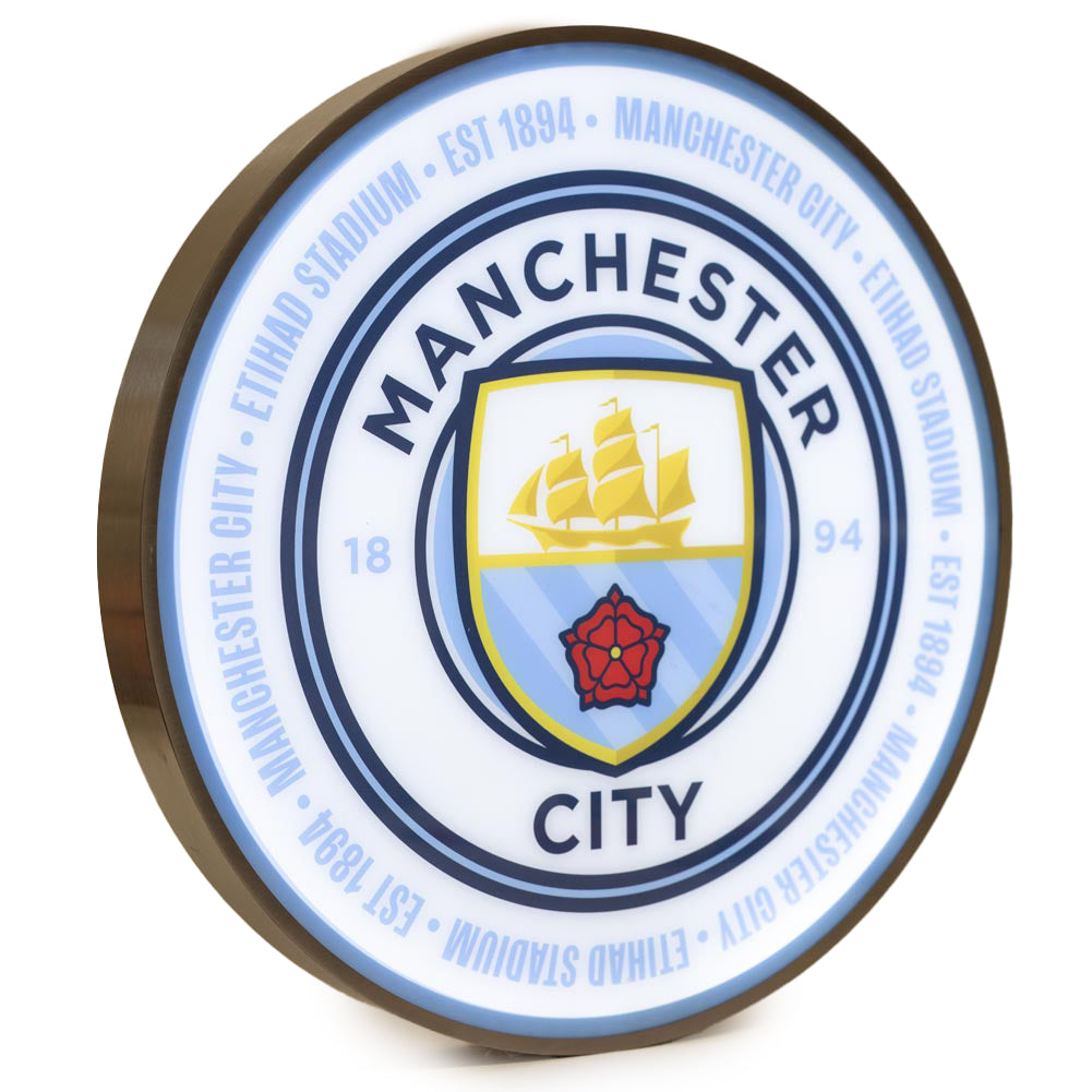 Manchester City Football Club 12-LED Decorative Wall Light for Home Decoration