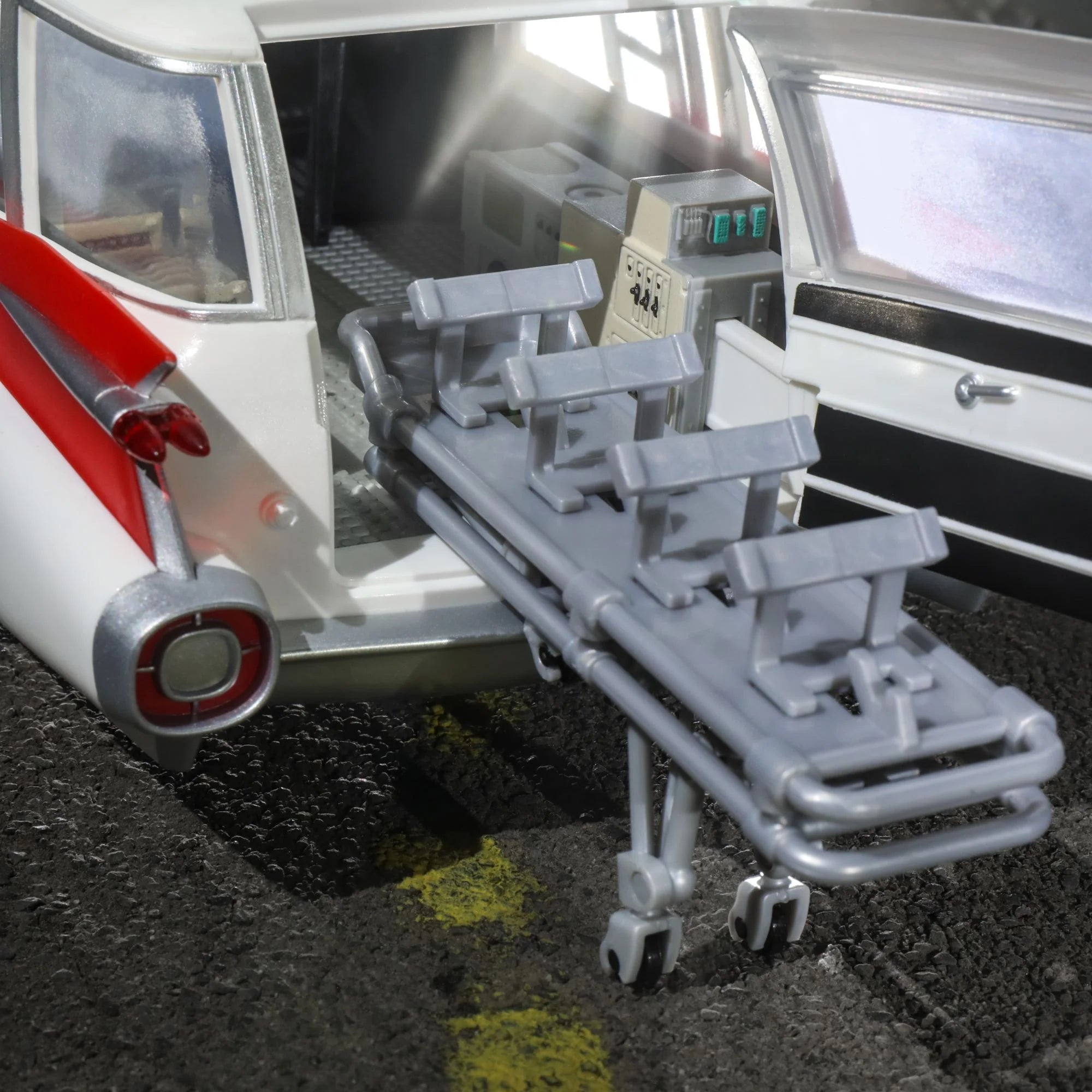 1984-Inspired Ghostbusters Plasma Series Ecto-1 Premium Vehicle Toy