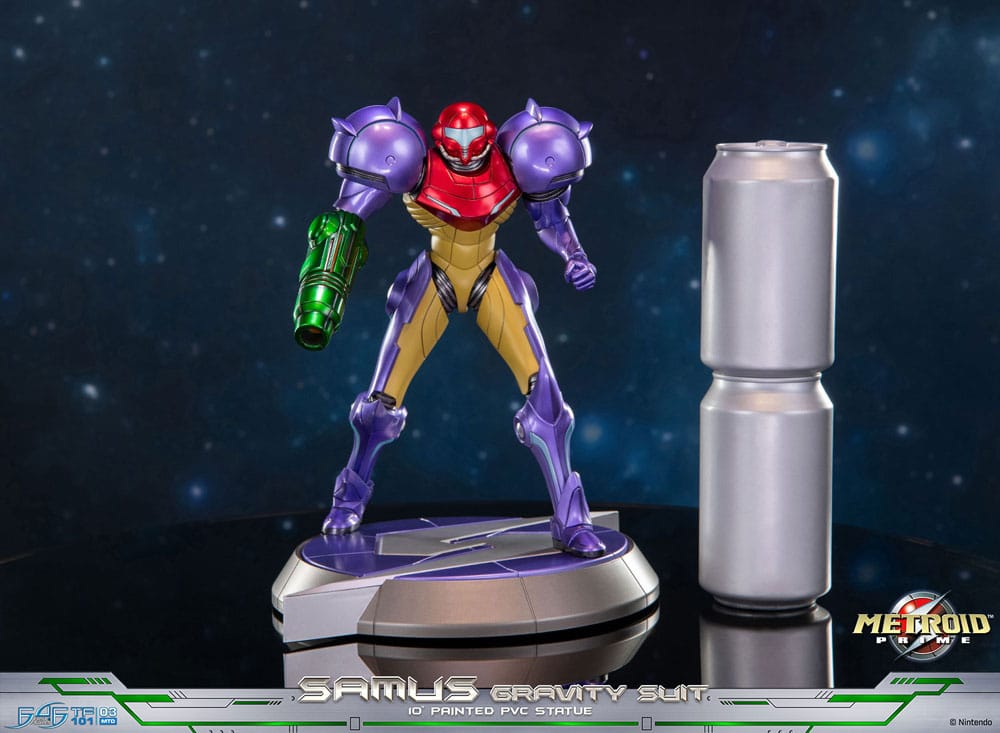 First4Figures Standard Edition PVC Statue of Samus in Metroid Prime Gravity Suit