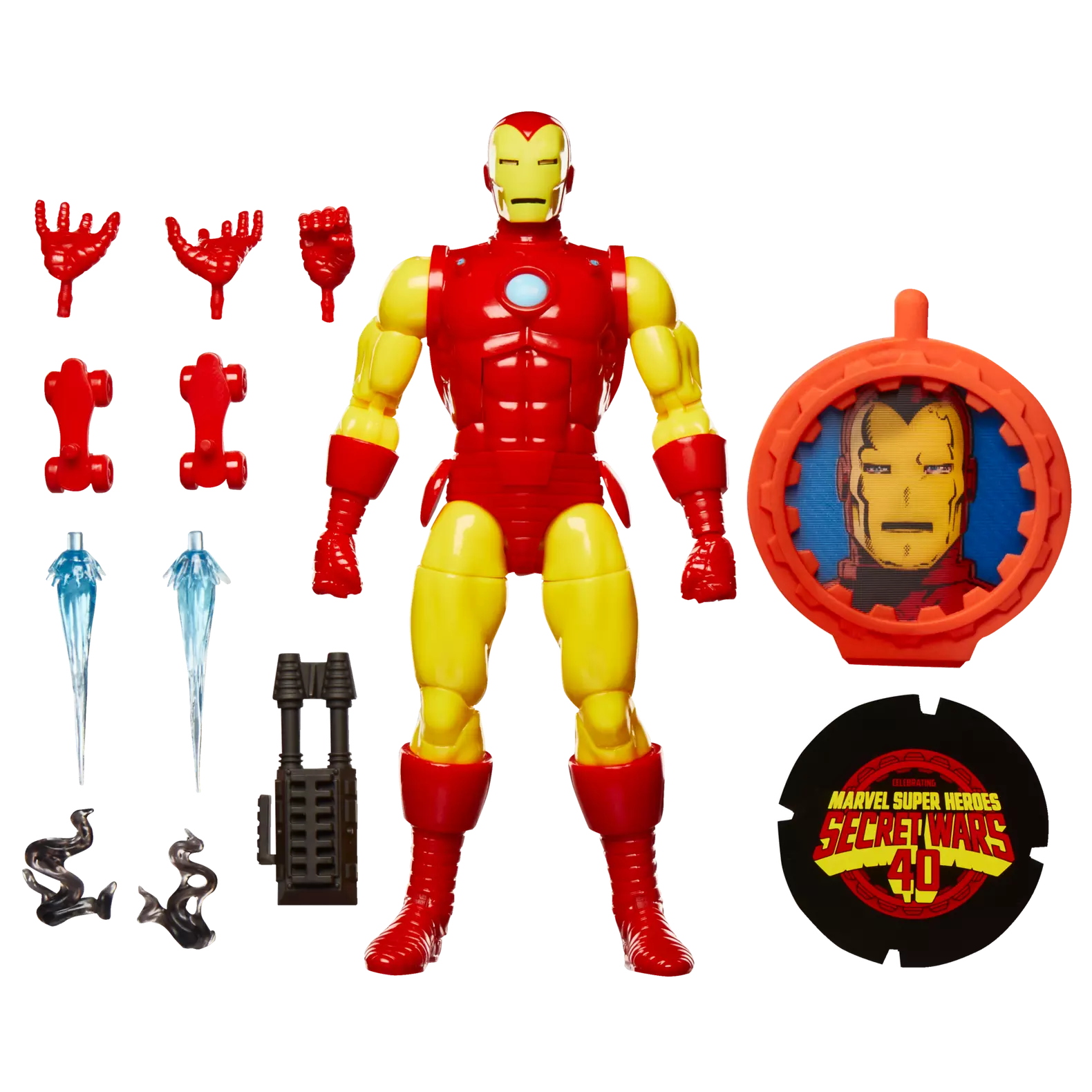 6-Inch Marvel Legends Series Secret Wars Iron Man Premium Action Figure