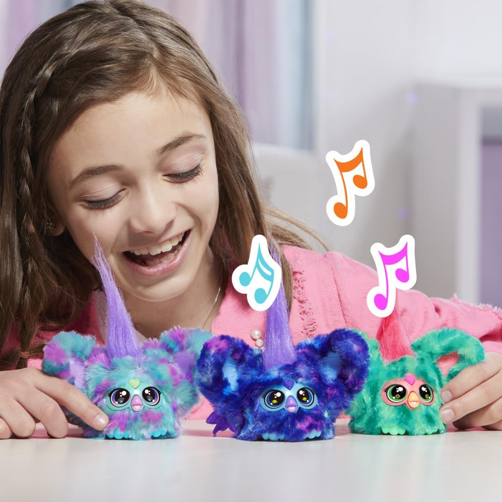 Furby Furblet Mini Electronic Toy - Mer-May the Mermaid-Inspired Friend