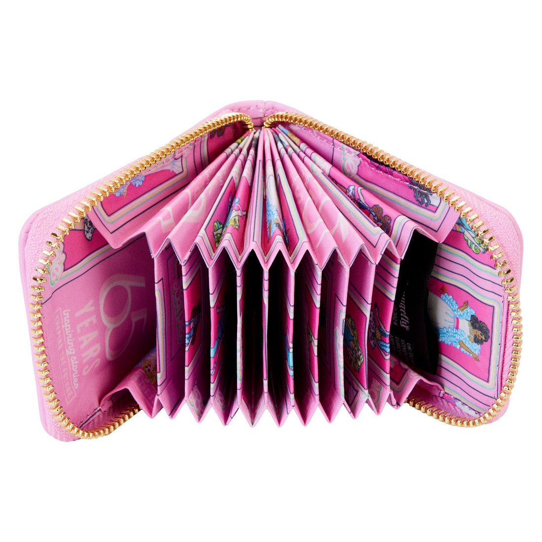 Loungefly's 65th Anniversary Barbie Doll Box Triple Lenticular Zip-Around Fashion Wallet
