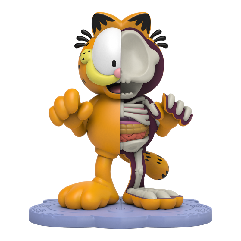 Garfield Mighty Jaxx Freeny's Dissectibles Blind Box - Set of 6 Random Vinyl Figures