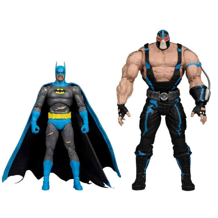 McFarlane DC Multiverse Batman Knightfall Collection: High - Quality Batman vs. Bane Two - Pack Action Figures for Collectors