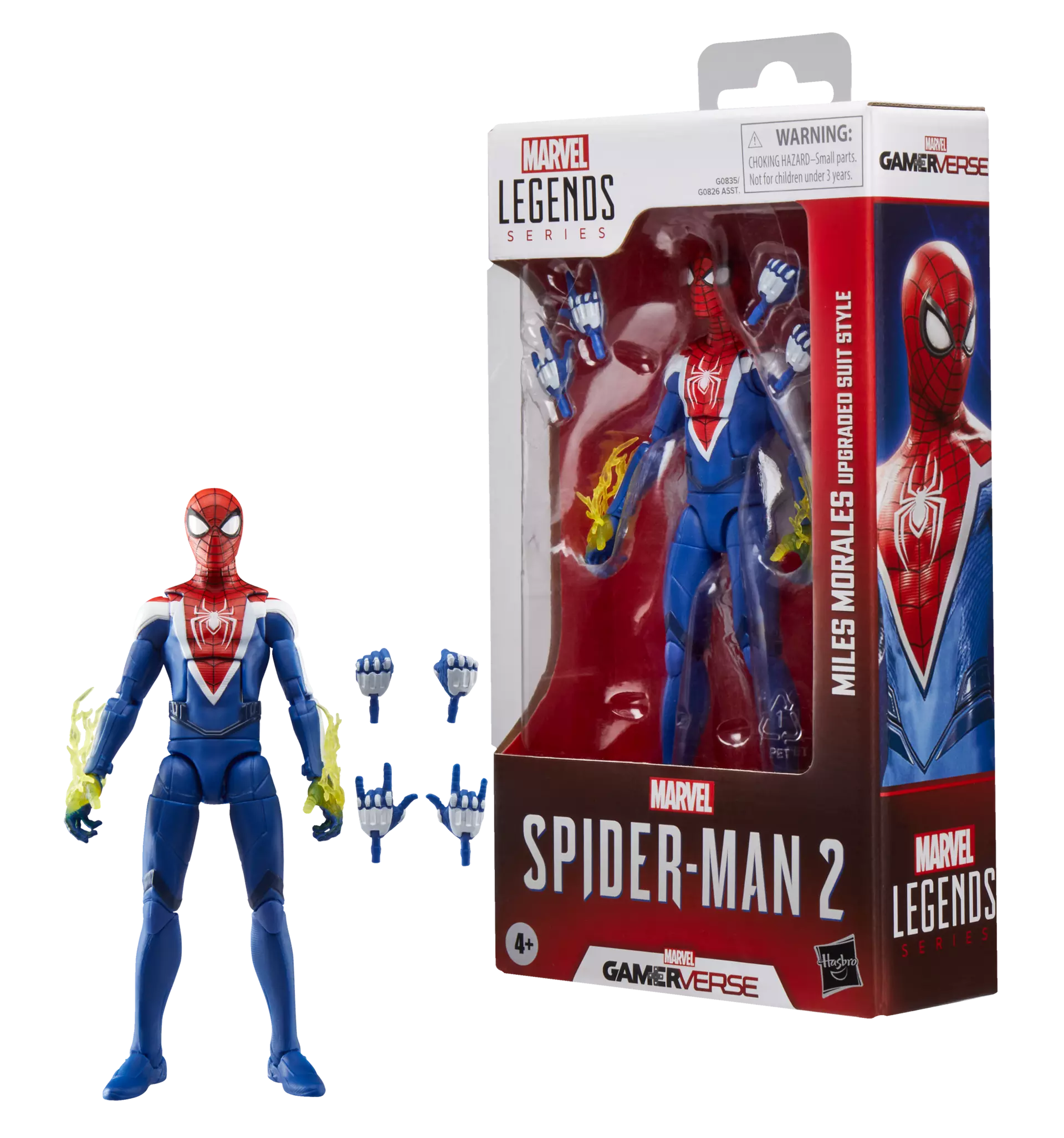 Marvel Legends Series Gamerverse Action Figure - Miles Morales in Upgraded Suit Style 6