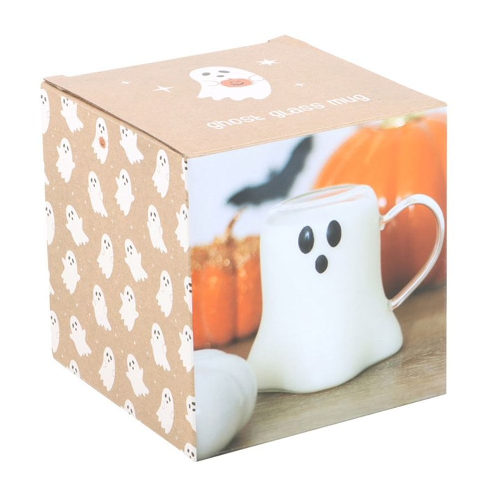 Unique Ghost - Shaped Drinking Glass Mug