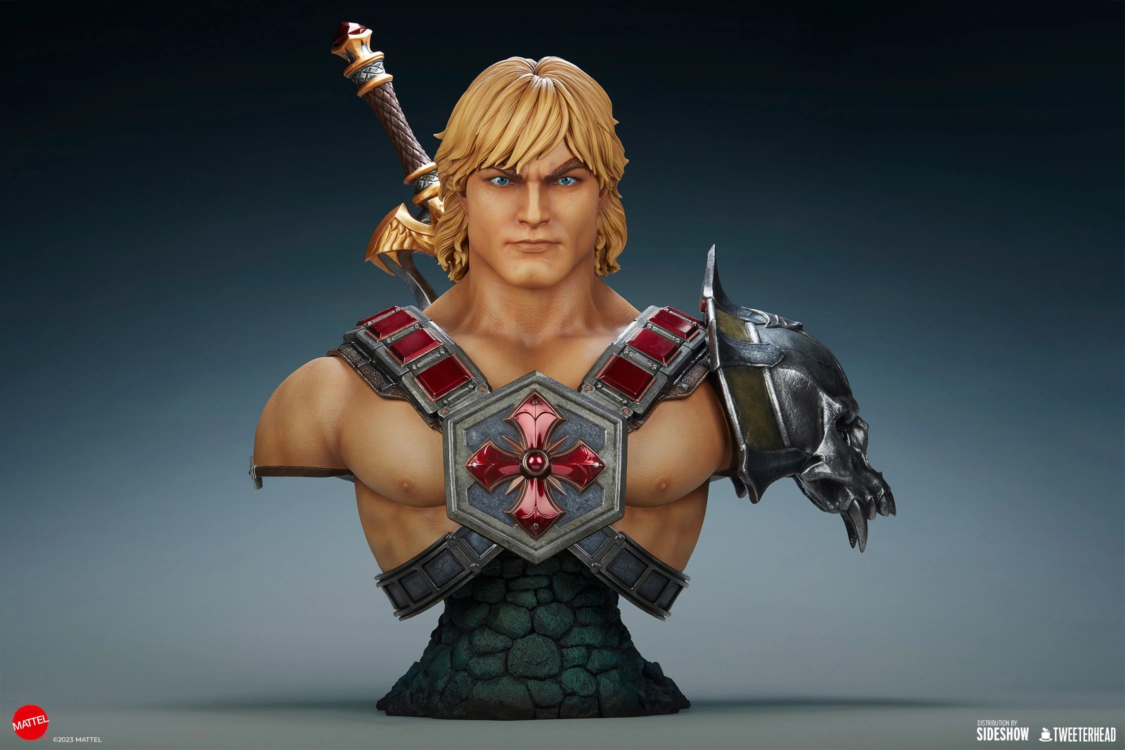 Limited Edition of 500 - Masters of the Universe Legends He-Man Life-Size Statue Bust