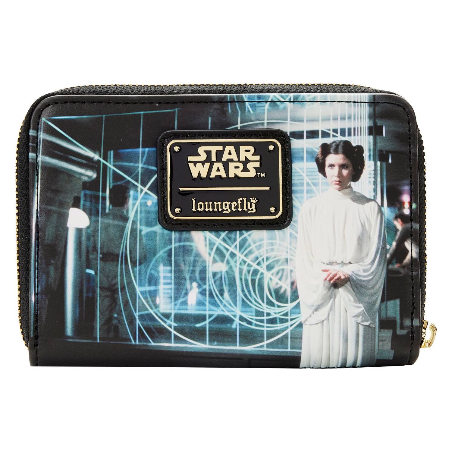 Loungefly Star Wars A New Hope Final Frames Stylish Zip Around Wallet for Star Wars Fans