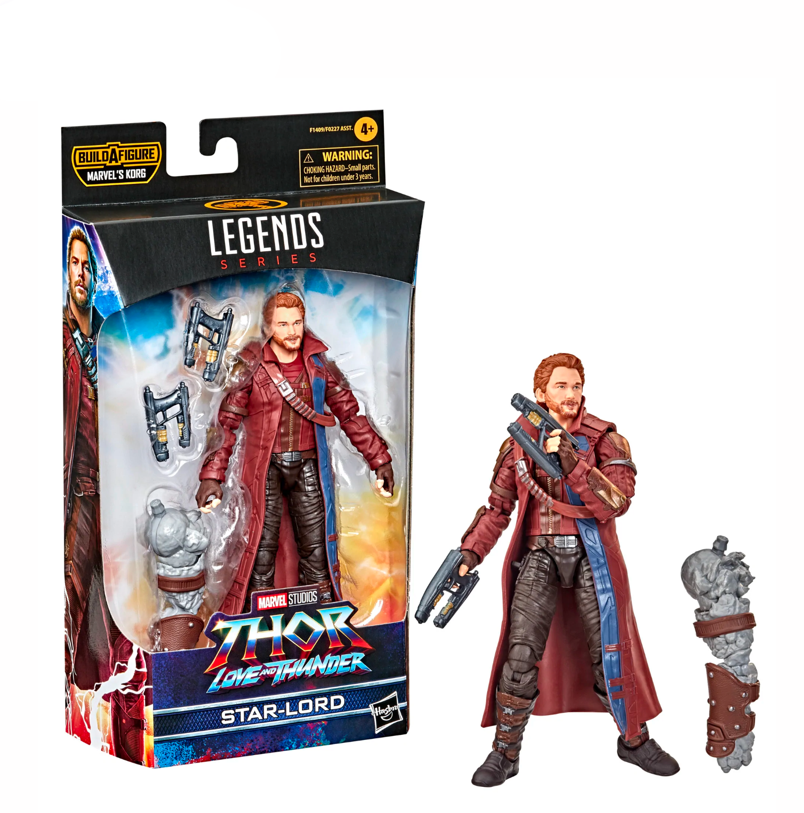6 - inch Scale Marvel Legends Star - Lord Action Figure from Thor Love and Thunder