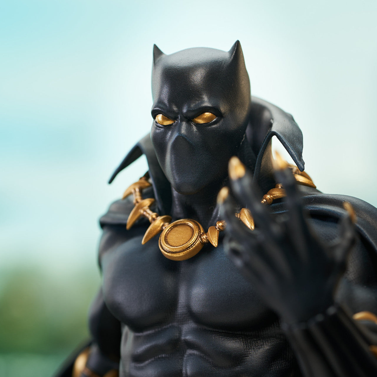 Limited Edition 1/7 Scale Marvel Comics Black Panther Mini Bust