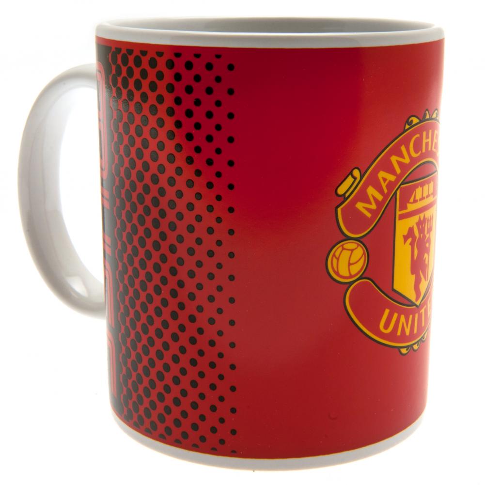 Manchester United Football Club Faded Design Everyday Coffee Mug