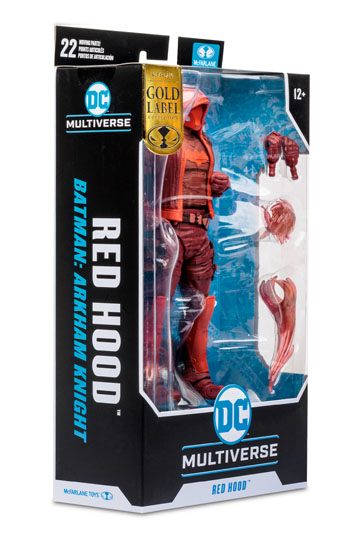 Exclusive McFarlane DC Red Hood Monochromatic Gold Label Action Figure Toy