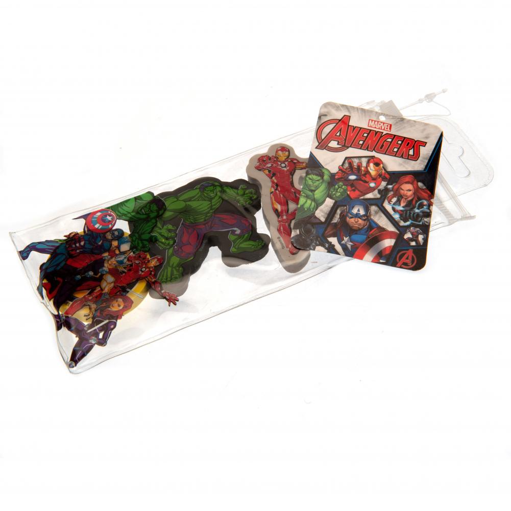 Fantastic Set of 4 Marvel Comics Themed Erasers