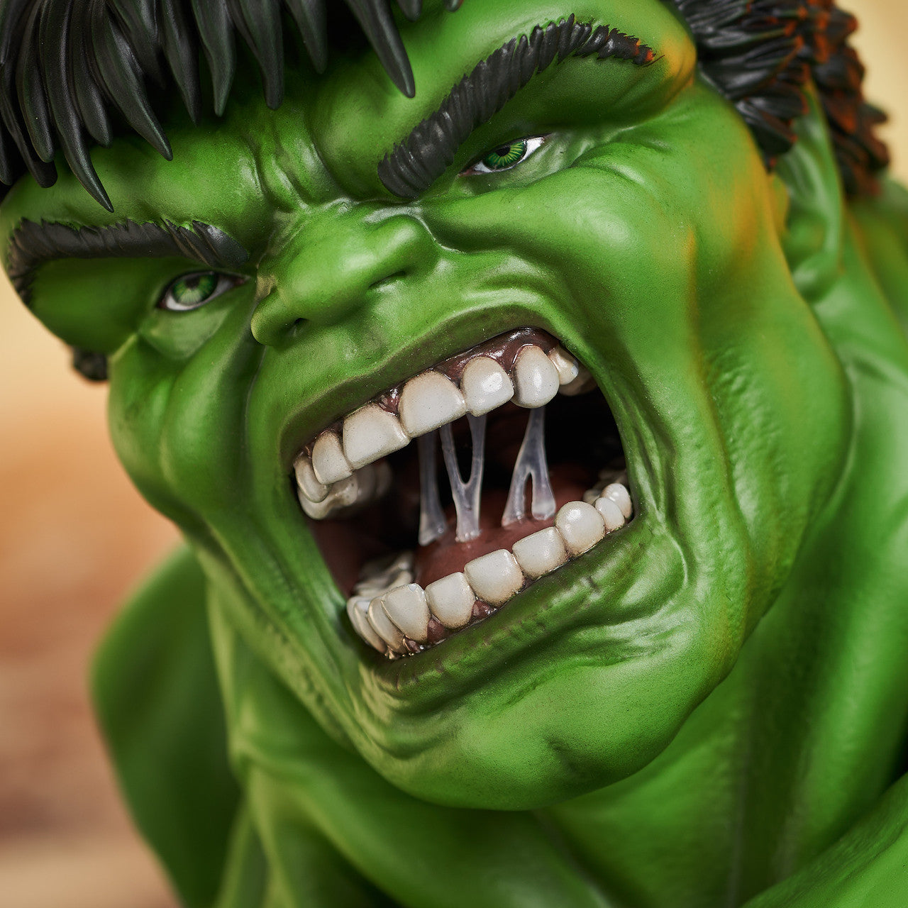 Limited Edition 1/2 Scale 3D Marvel Legends Angry Hulk Bust