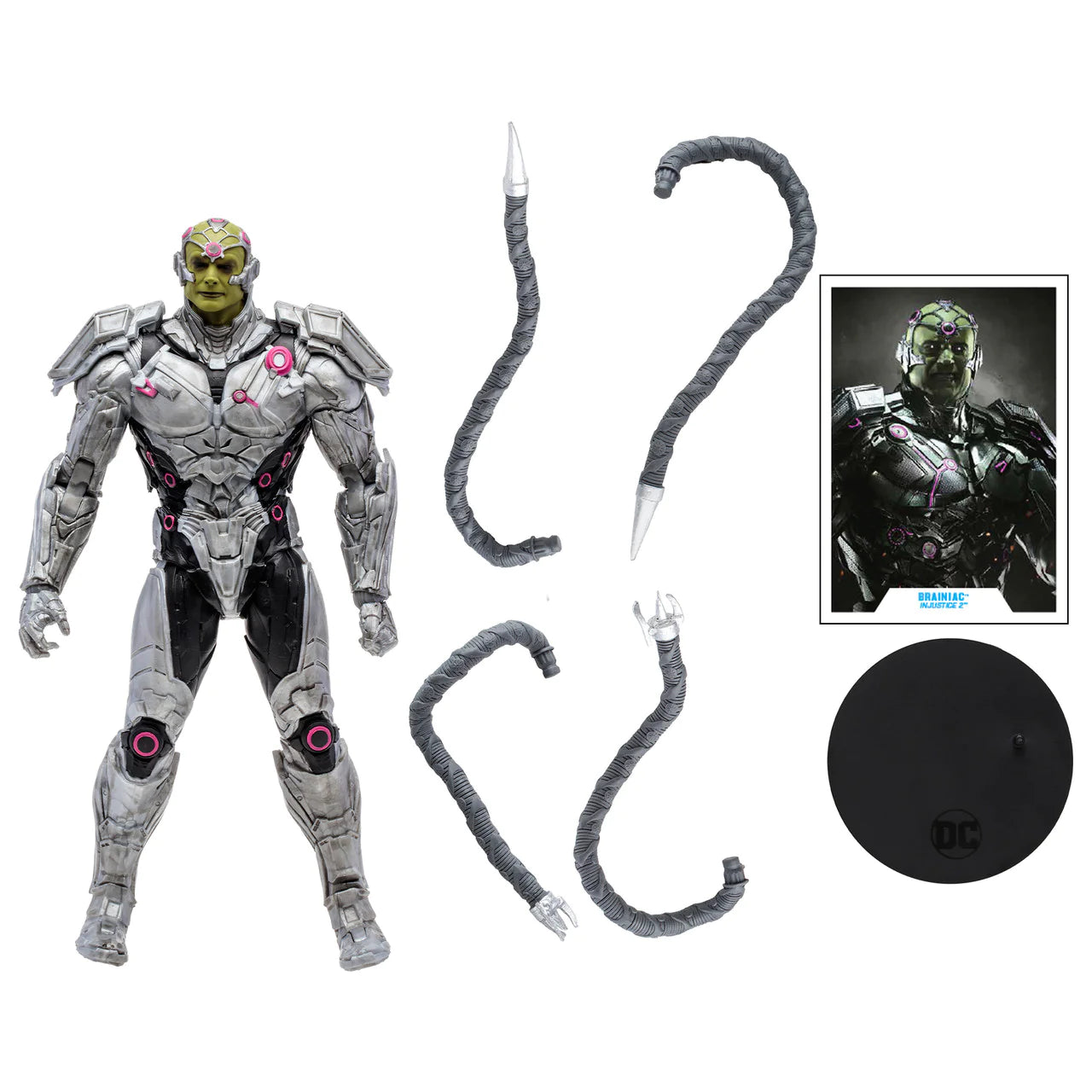McFarlane 7-Inch DC Multiverse Injustice 2 Brainiac Action Figure