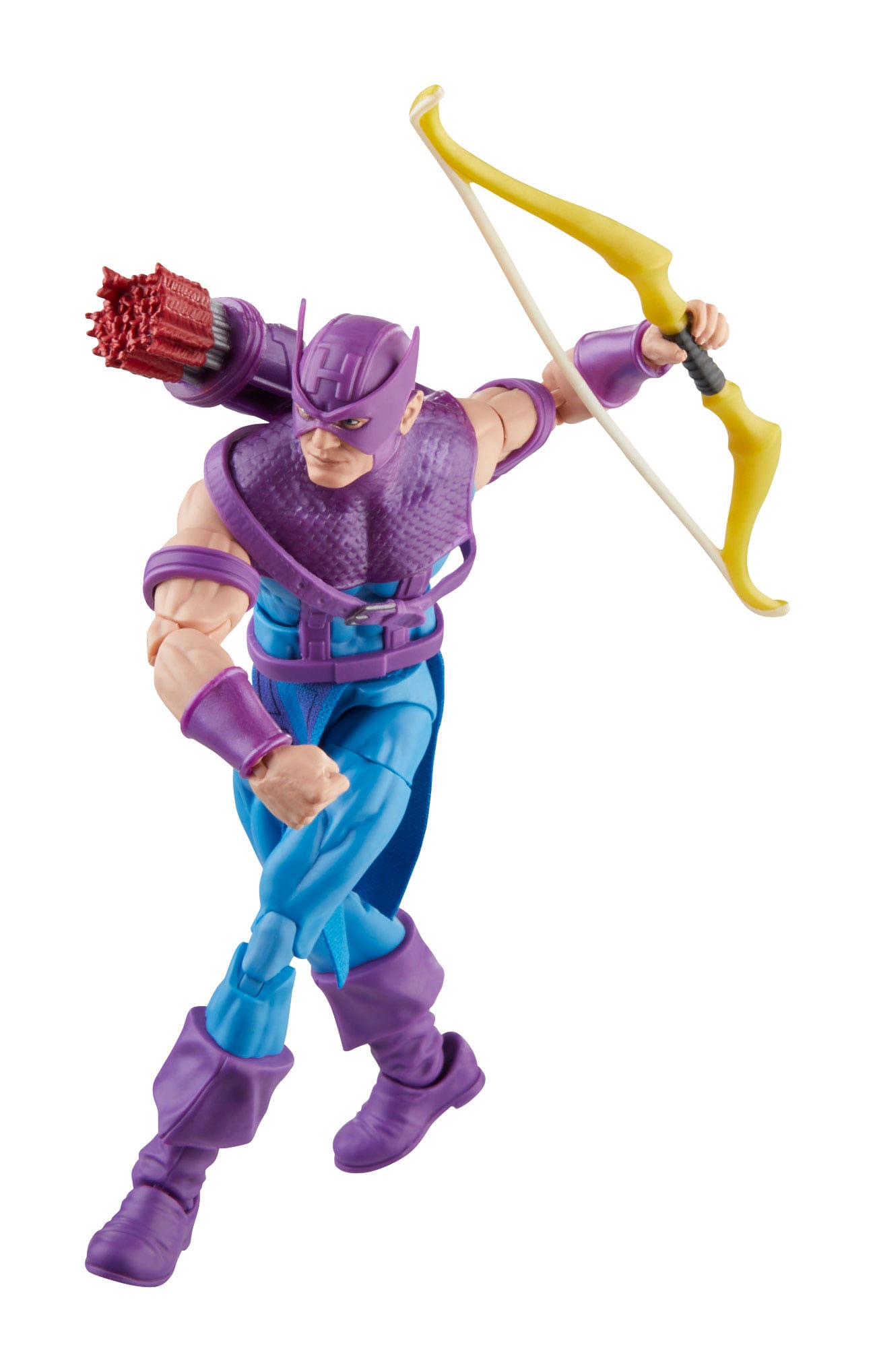 Hasbro's 6 - inch Marvel Legends Series Hawkeye with Sky - Cycle Collectible