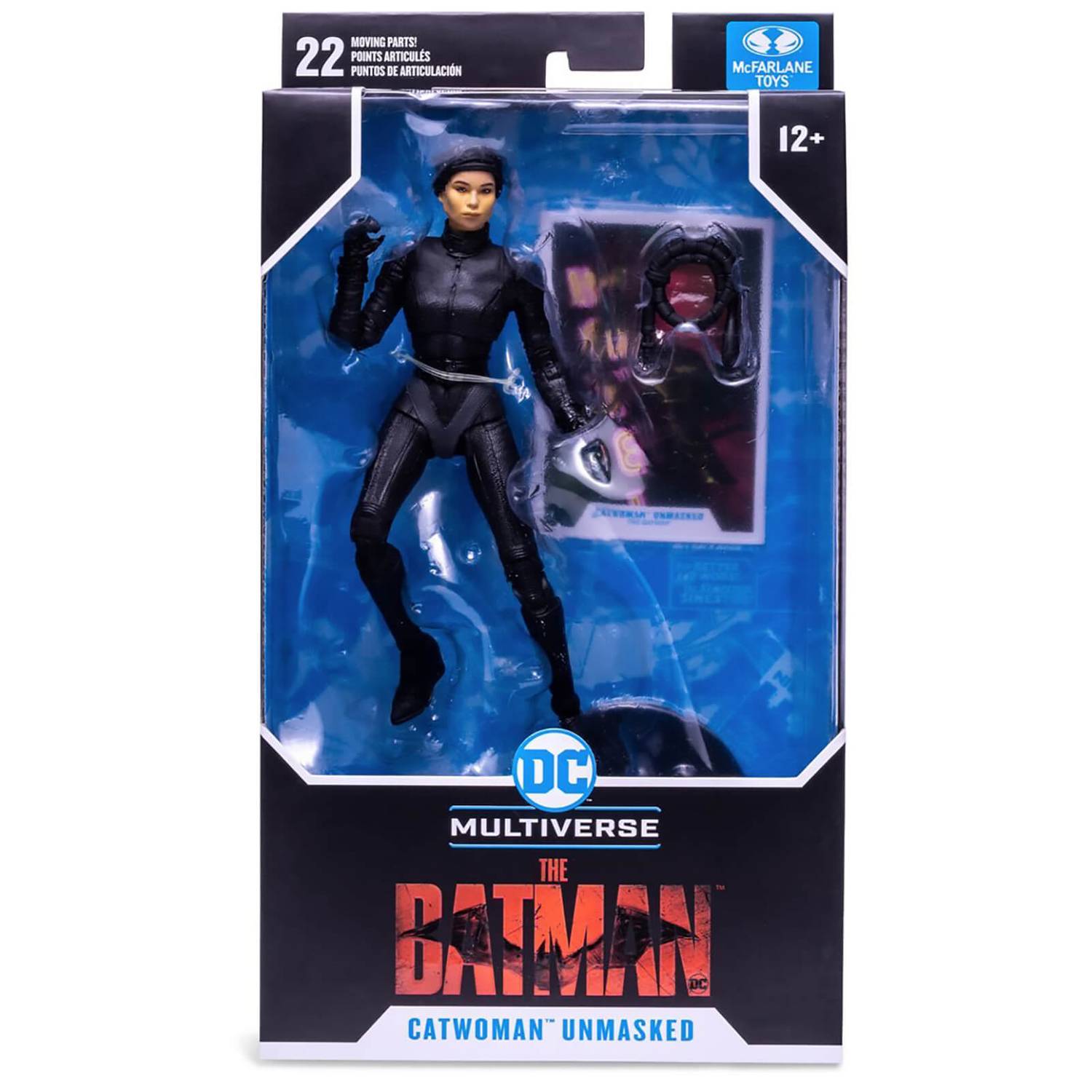 McFarlane 7-Inch Scale Highly Detailed Action Figure of Unmasked Catwoman from DC Comics' The Batman Movie
