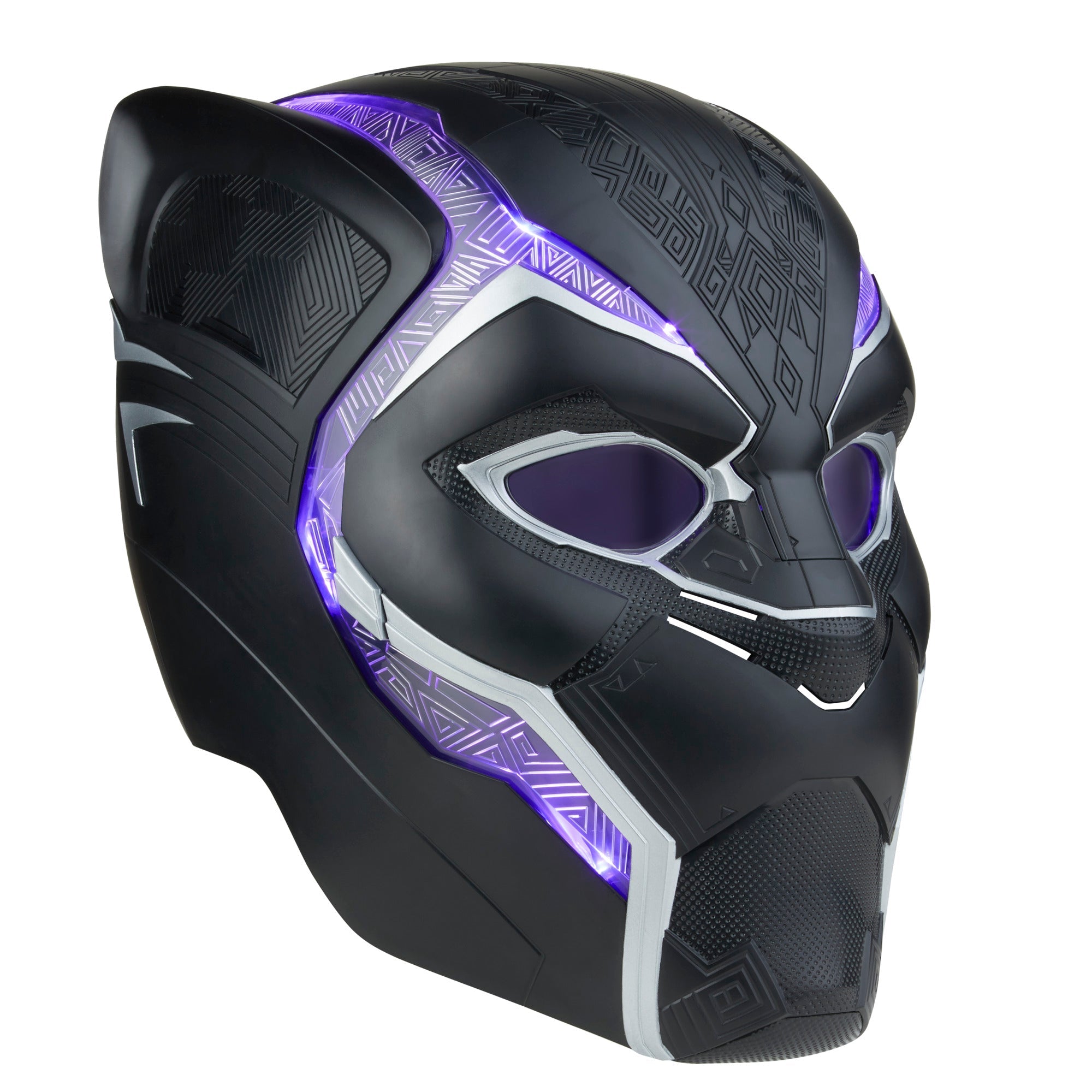 Marvel Legends Series Premium Electronic Role - Play 1:1 Scale Helmet Inspired by Black Panther