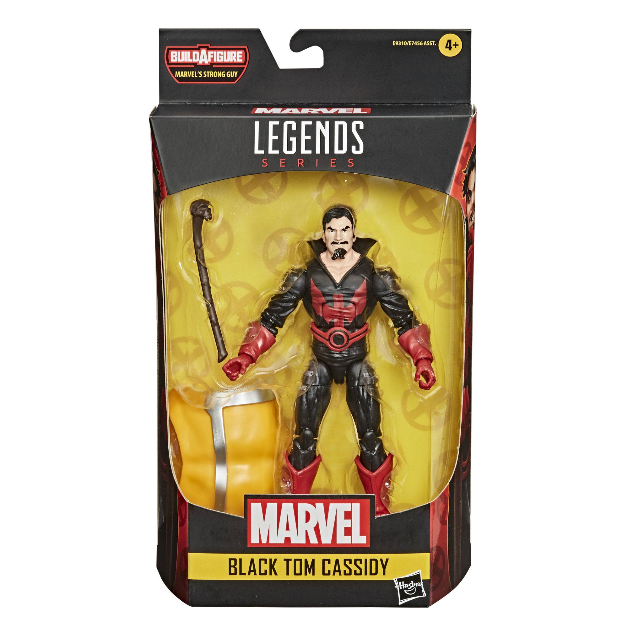 Marvel Legends Action Figures Series - Complete Build-A-Figure Bundle of 8 with Deadpool and Strong Guy Parts