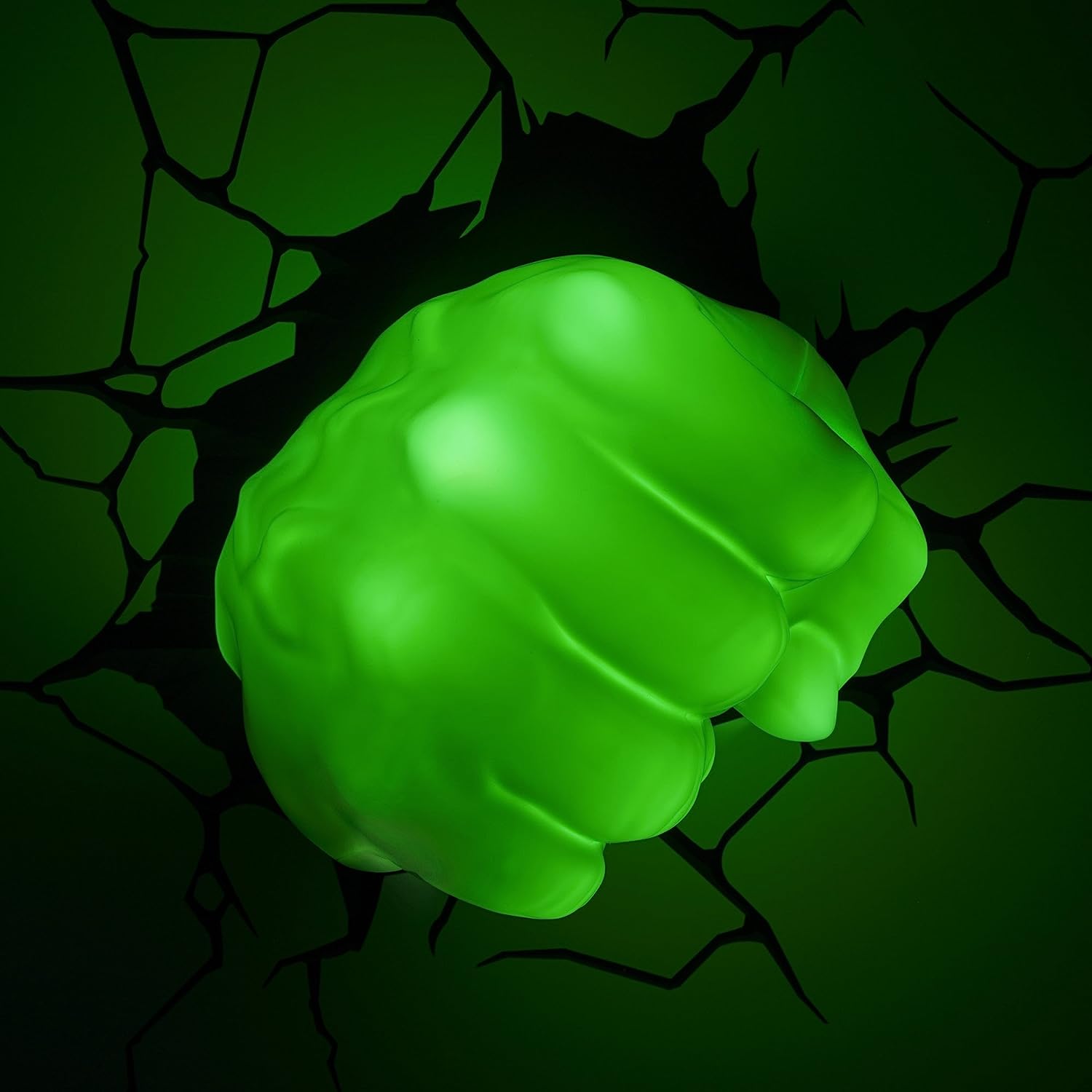 3D Wall-Mounted Decorative Lighting - Marvel Hulk Hand Design for True Fans