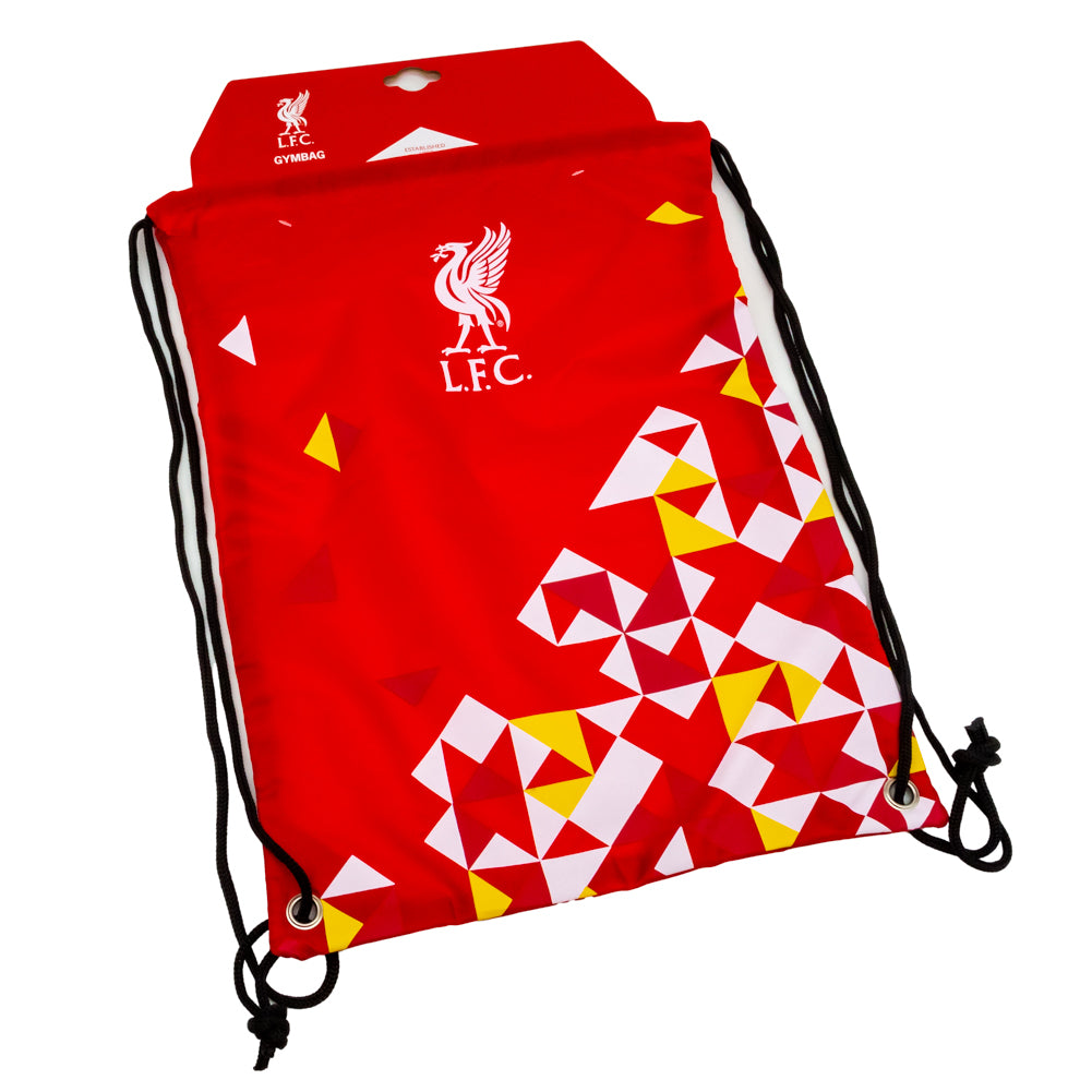 Liverpool Football Club Particle Design Polyester Gym Bag for Sports