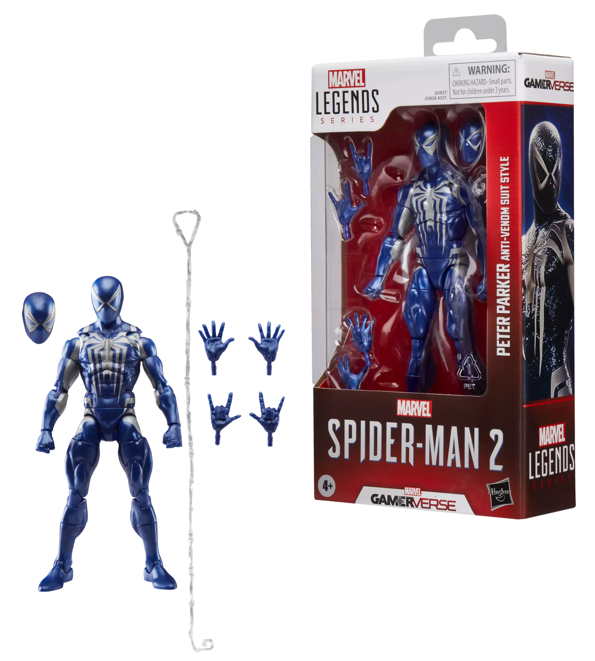 Marvel Legends Series Gamerverse Action Figure - Peter Parker in Anti - Venom Suit Style for Collectors