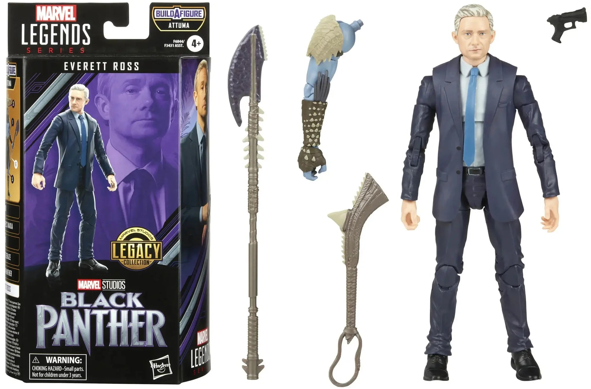 6-Inch Premium Marvel Legends Series Everett Ross Action Figure from MCU