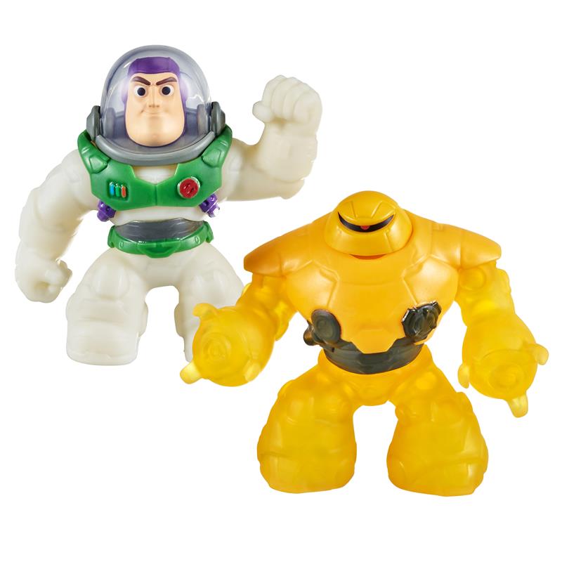 Disney Pixar Lightyear Heroes of Goo Jit Zu - Metallic Buzz vs Zyclops Versus Pack
