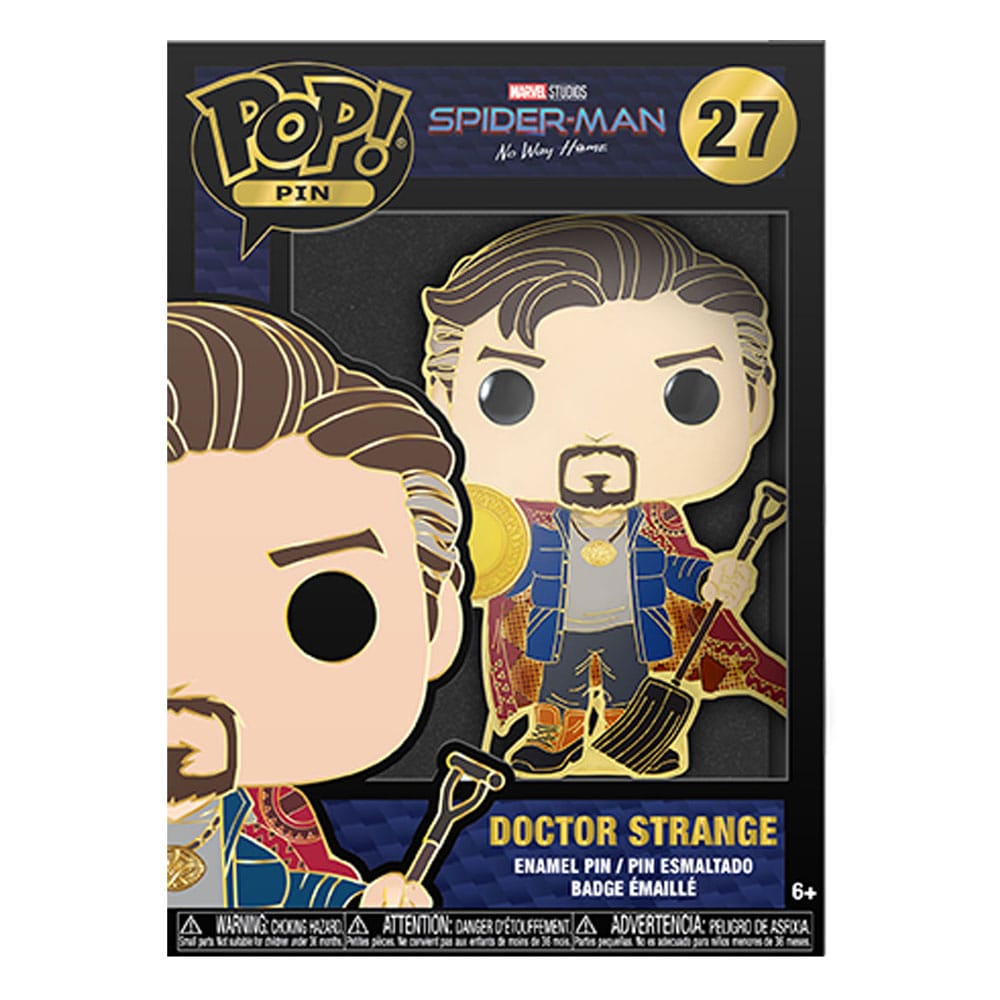 Marvel Spider - Man Collectible POP! Enamel Pin Featuring Dr. Strange