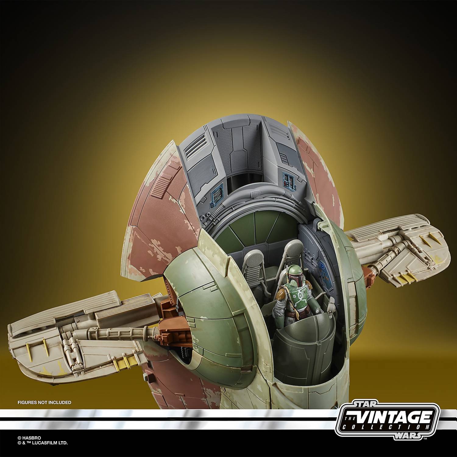 Hasbro Star Wars The Vintage Collection Action Figure - Boba Fett’s Slave I Starship Replica Toy