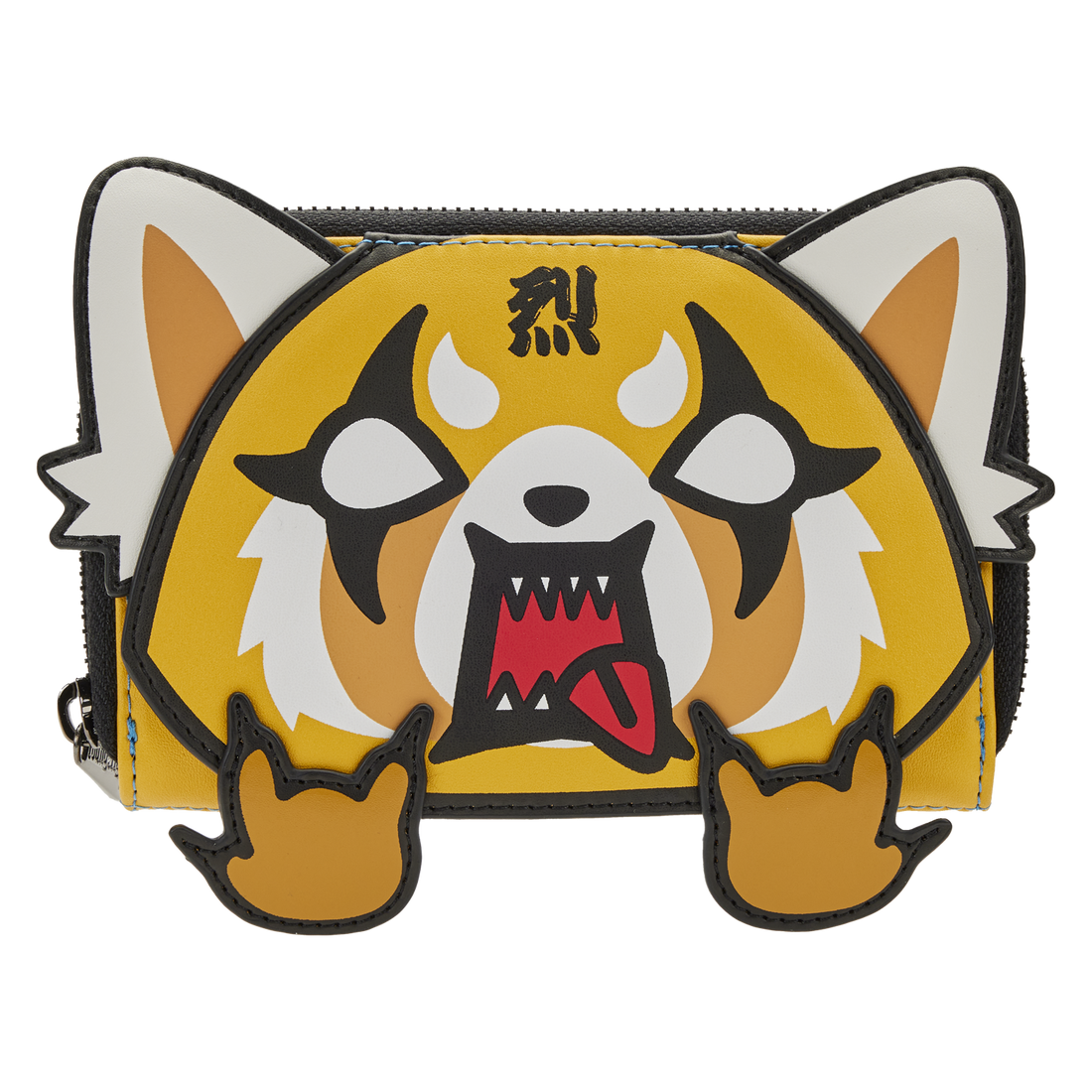 Loungefly Sanrio Aggretsuko Themed Cosplay Style Zip Around Leatherette Wallet