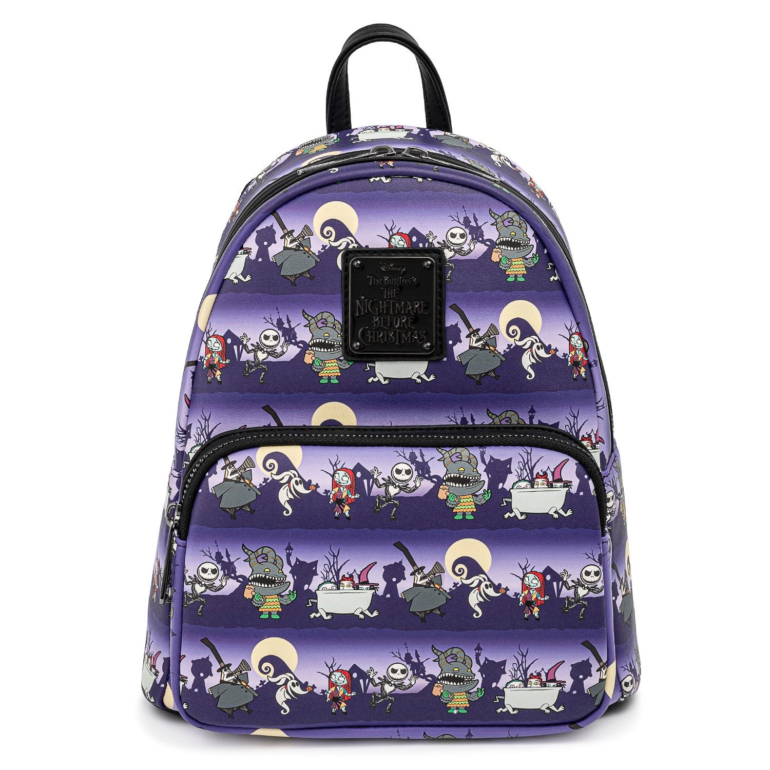 Loungefly Disney Nightmare Before Christmas Halloween-Themed Adjustable Mini Backpack
