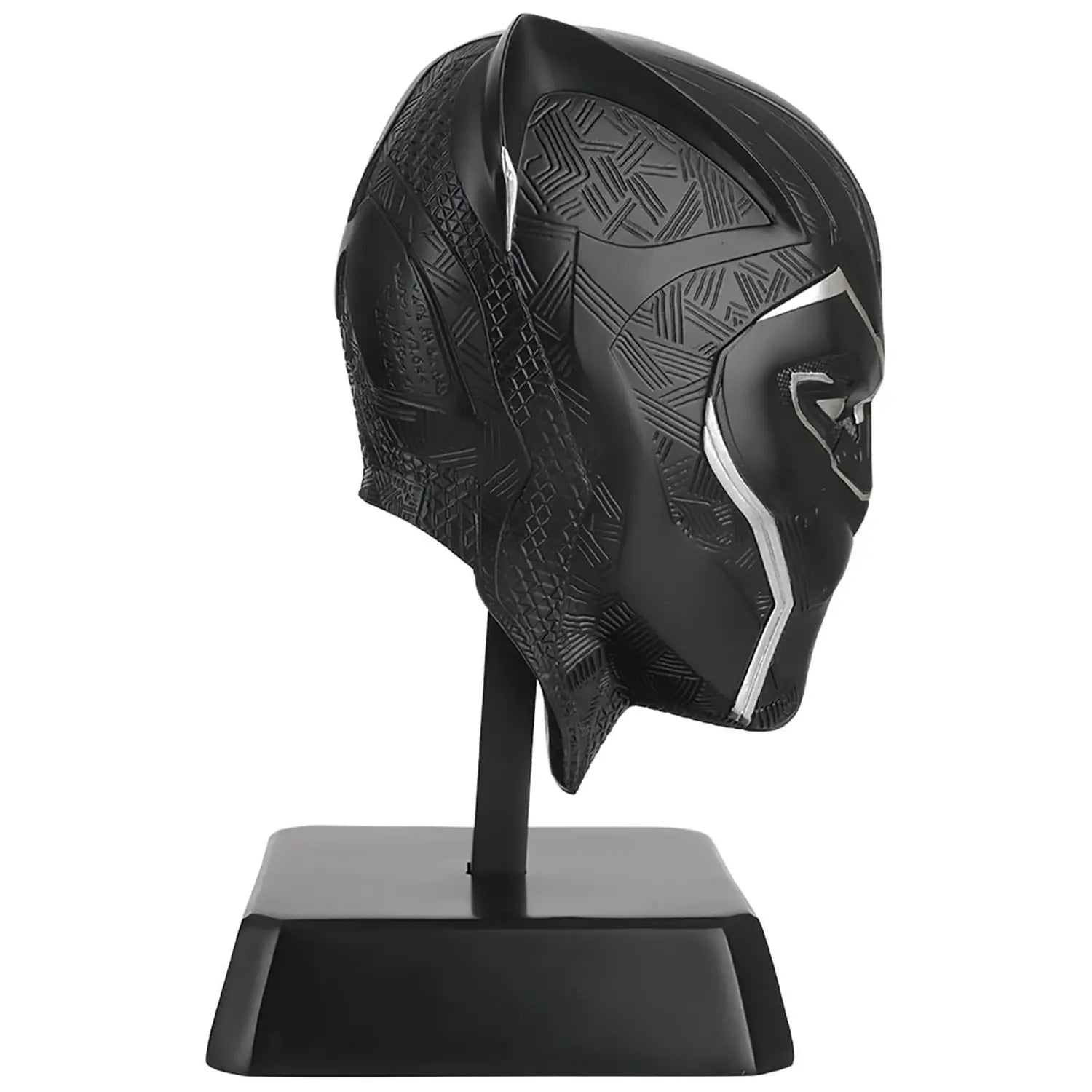 Highly Detailed Hand - painted Marvel Black Panther Mask Statue Replica