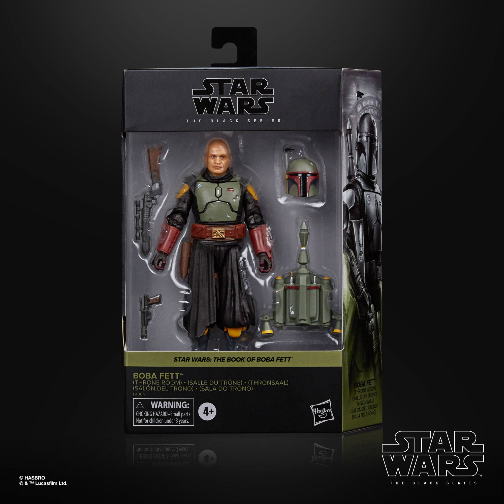 Hasbro Star Wars The Black Series Collectible Action Figure - Boba Fett (Throne Room) Inspired by The Book of Boba Fett