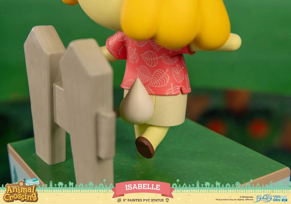 First 4 Figures Collectible PVC Statue of Isabelle from Animal Crossing New Horizons Video Game