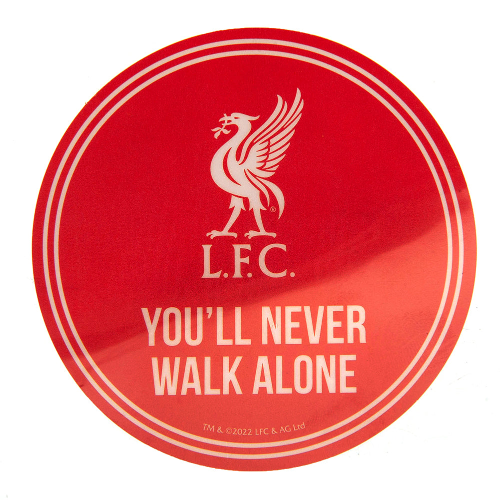 Liverpool Football Club You'll Never Walk Alone (YNWA) Automobile Vinyl Car Sticker