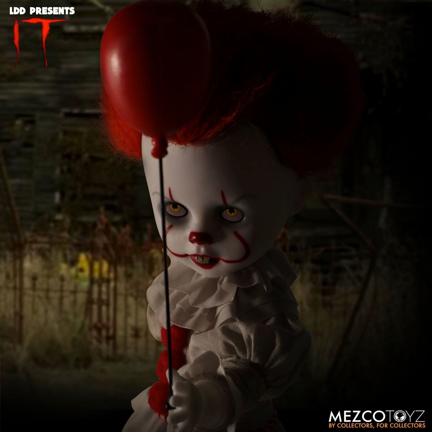 Living Dead Dolls Branded Collectible Figure of IT (2017) Pennywise the Dancing Clown